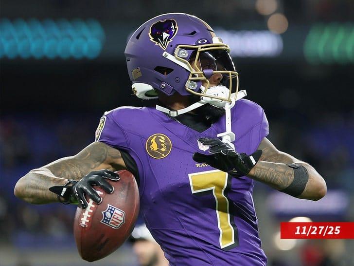 Reports indicate alleged family violence involving NFL player Rashod Bateman.