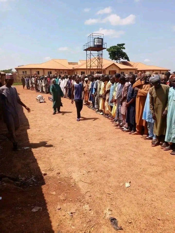 The scene of the devastating IED blast on the Gurusu–Gwashi road in Zamfara State.