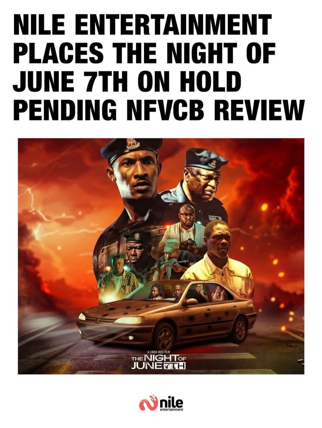 NFVCB Directive Delays 'The Night of June 7th' Cinema Premiere