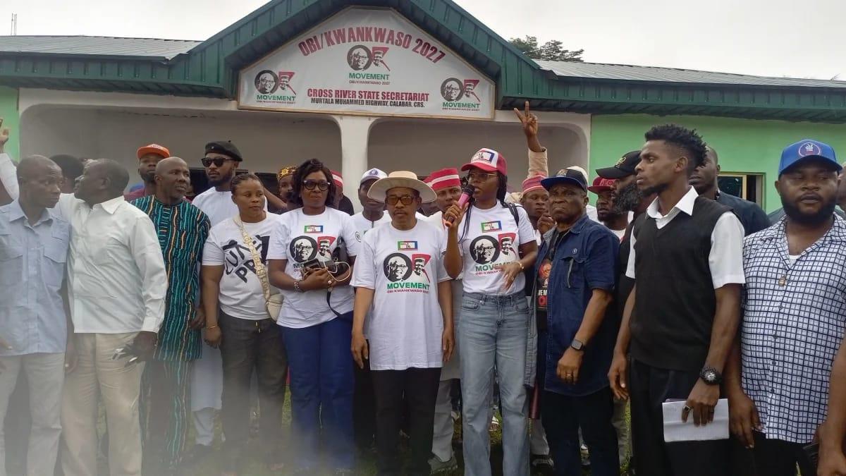 Stakeholders at the official launch of the Obi-Kwankwaso Movement in Calabar. Photo: Emem Julius