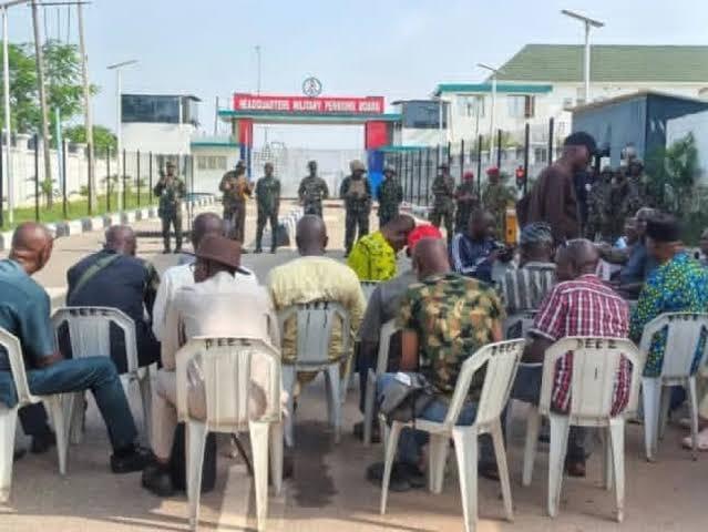Retired Military Personnel Shut Down Pensions Board Office in Abuja