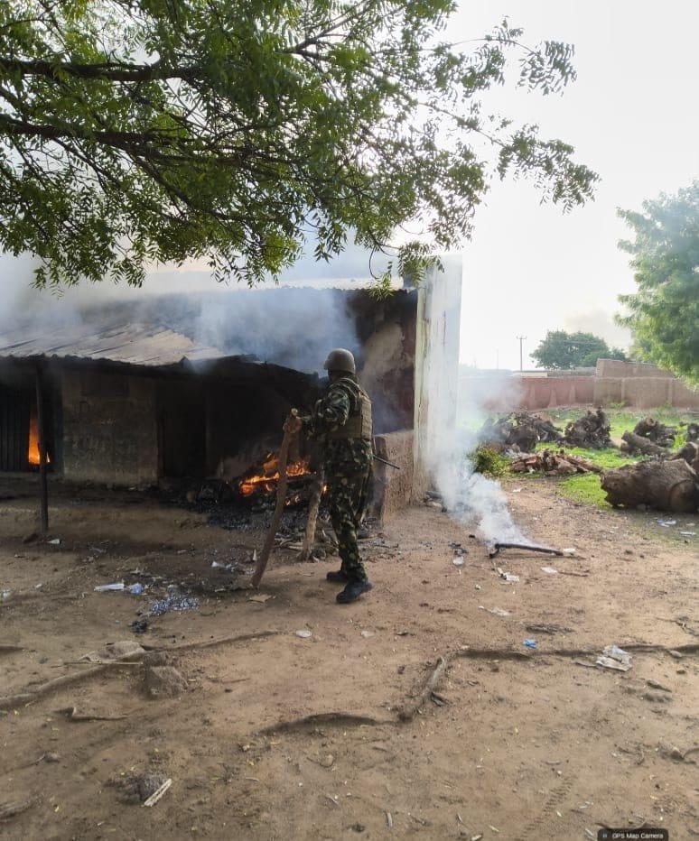 Troops Launch Operation Clean Sweep III in Katsina, Destroy Terrorist Hideouts After Ex-General's Killing