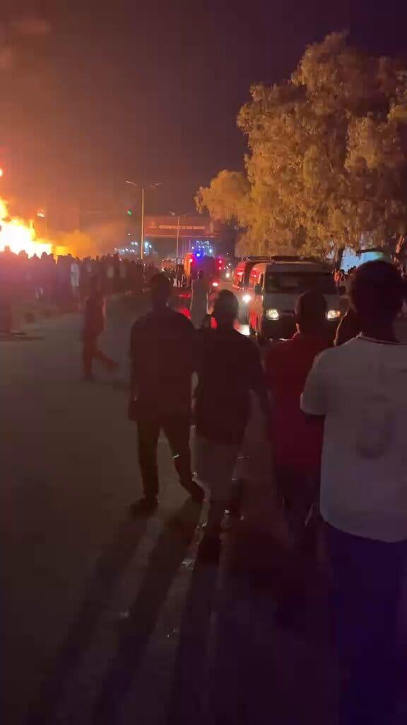 Tanker Explosion Triggers Massive Inferno at Abuja Filling Station; Three Firefighters Injured