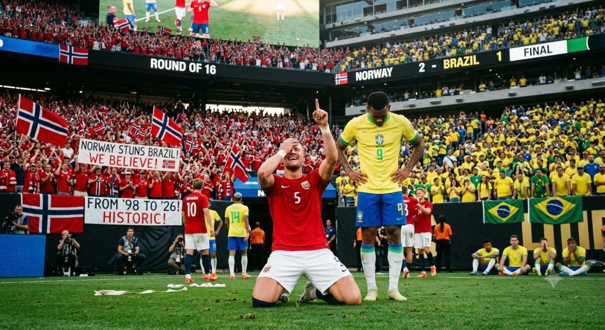 No Way! How Norway Just Turned The 2026 World Cup Upside Down After Dumping Out Brazil!