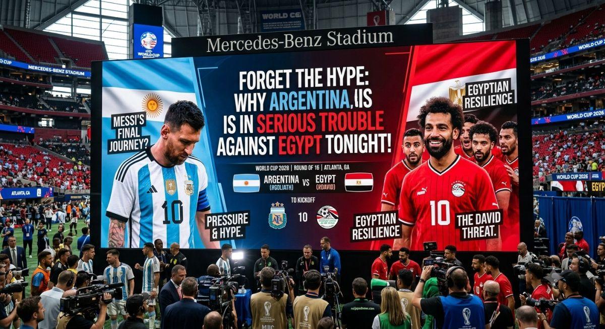 David vs. Goliath in Atlanta: Can Egypt Stun Messi's Argentina in the Round of 16?