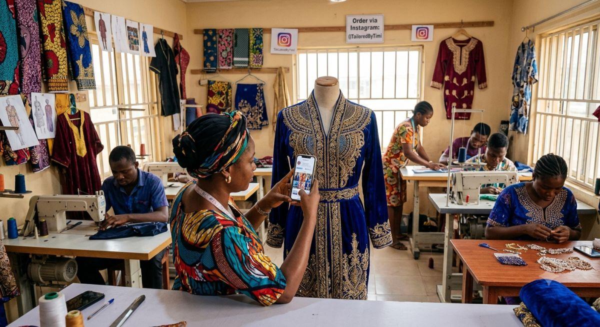 Nigerian Tailors Go Digital: Instagrams Impact on Bespoke Fashion