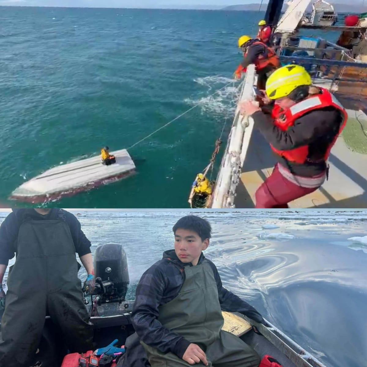 After 62 Hours at Sea, Derek Aghnaanga, 15, Shares Grim Details