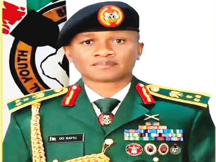 Brigadier General Olakunle Nafiu, Director-General of the National Youth Service Corps.