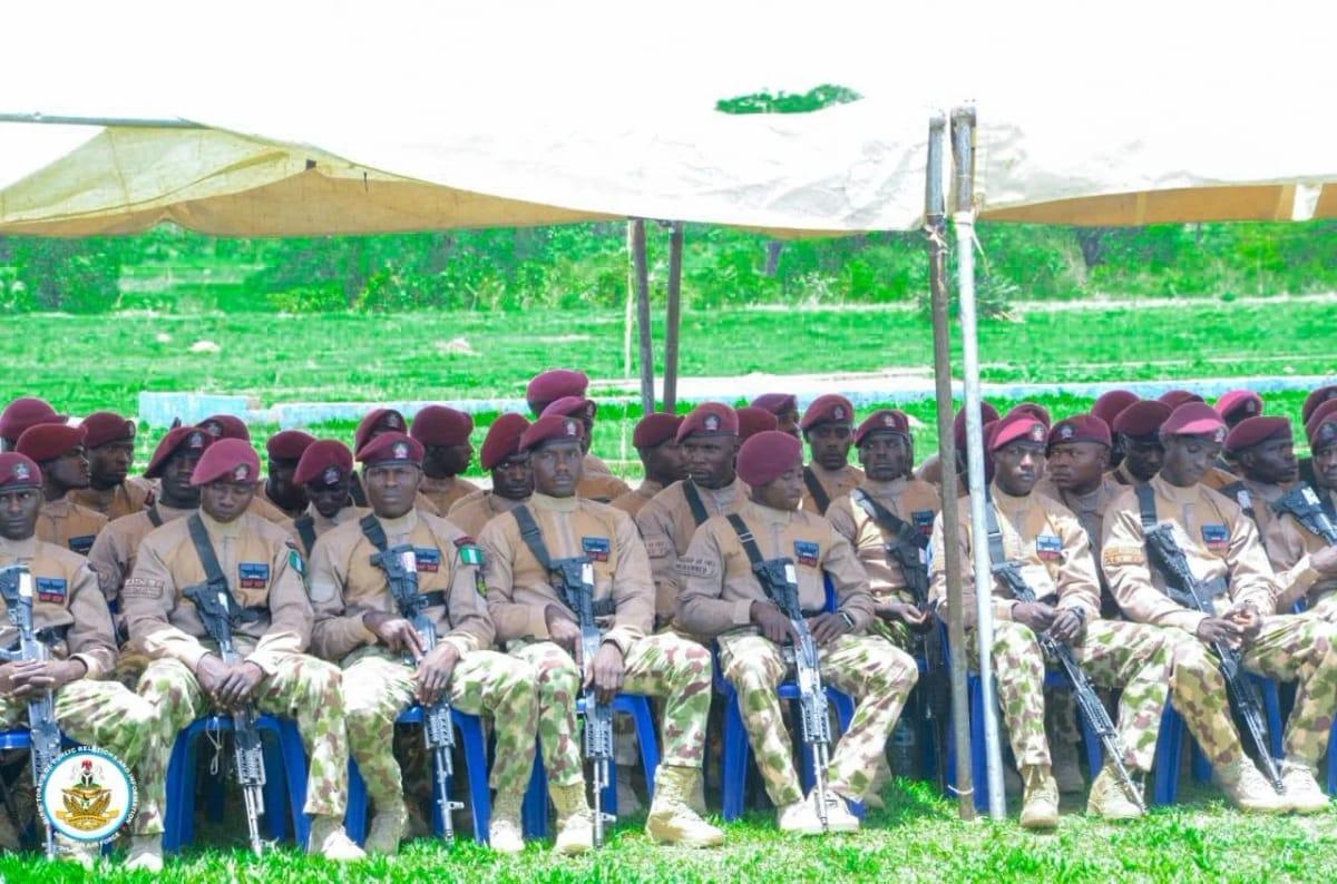 Special forces personnel during a training exercise.