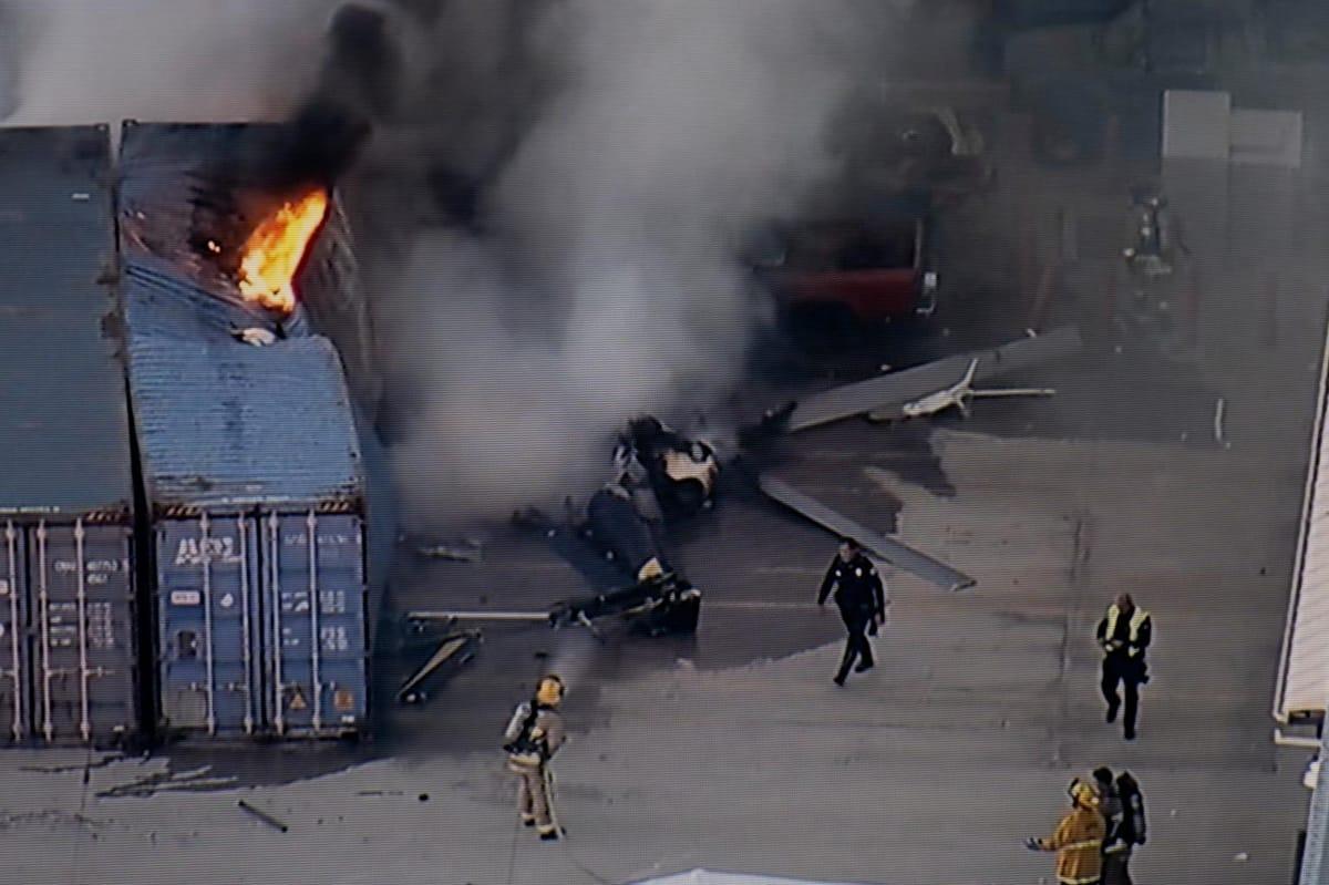 Three Die in Los Angeles After NBC4 Helicopter Plunge Near Deadly Bus Scene
