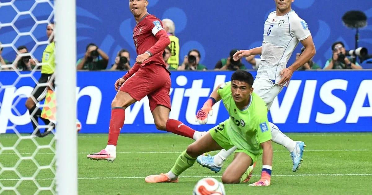 Ronaldo Bags Double, Secures Spot In World Cup All-Time Top 10