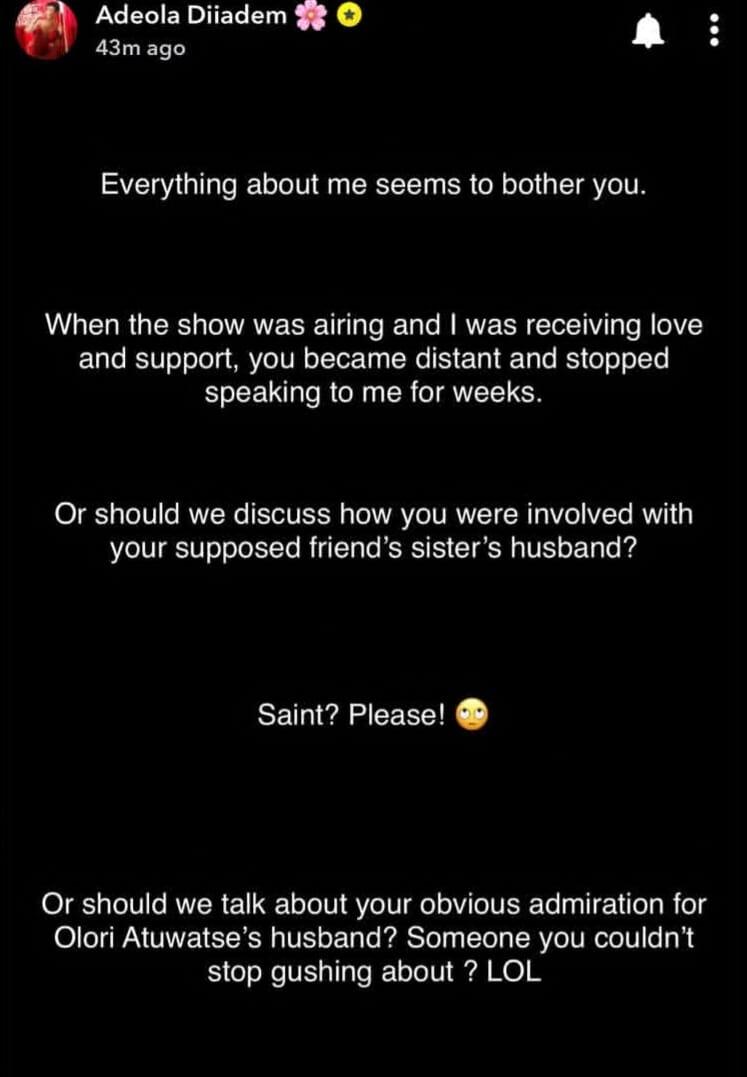 Dabota Lawson responds to allegations of having a crush on the Olu of Warri