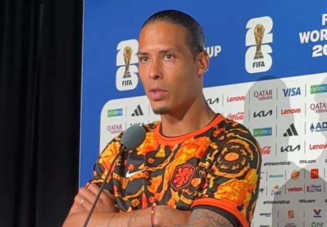 Van Dijk Slams FIFA Over World Cup Hydration Breaks