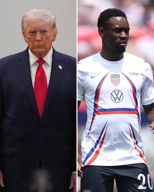 Trump Commends FIFA's Decision to Lift Balogun's Red Card Ahead of Belgium Encounter