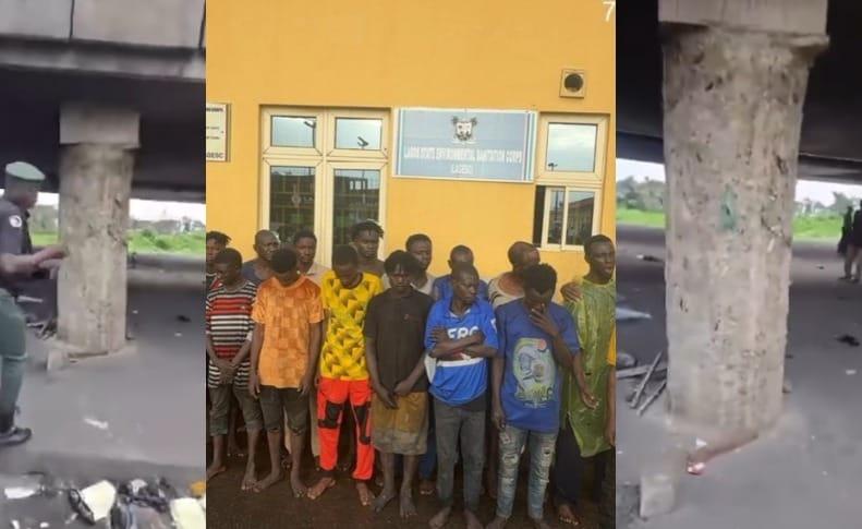 Lagos Govt Cracks Down on Vandalism, Nabs 27 Suspects for Damaging Festac-Alakija Bridge