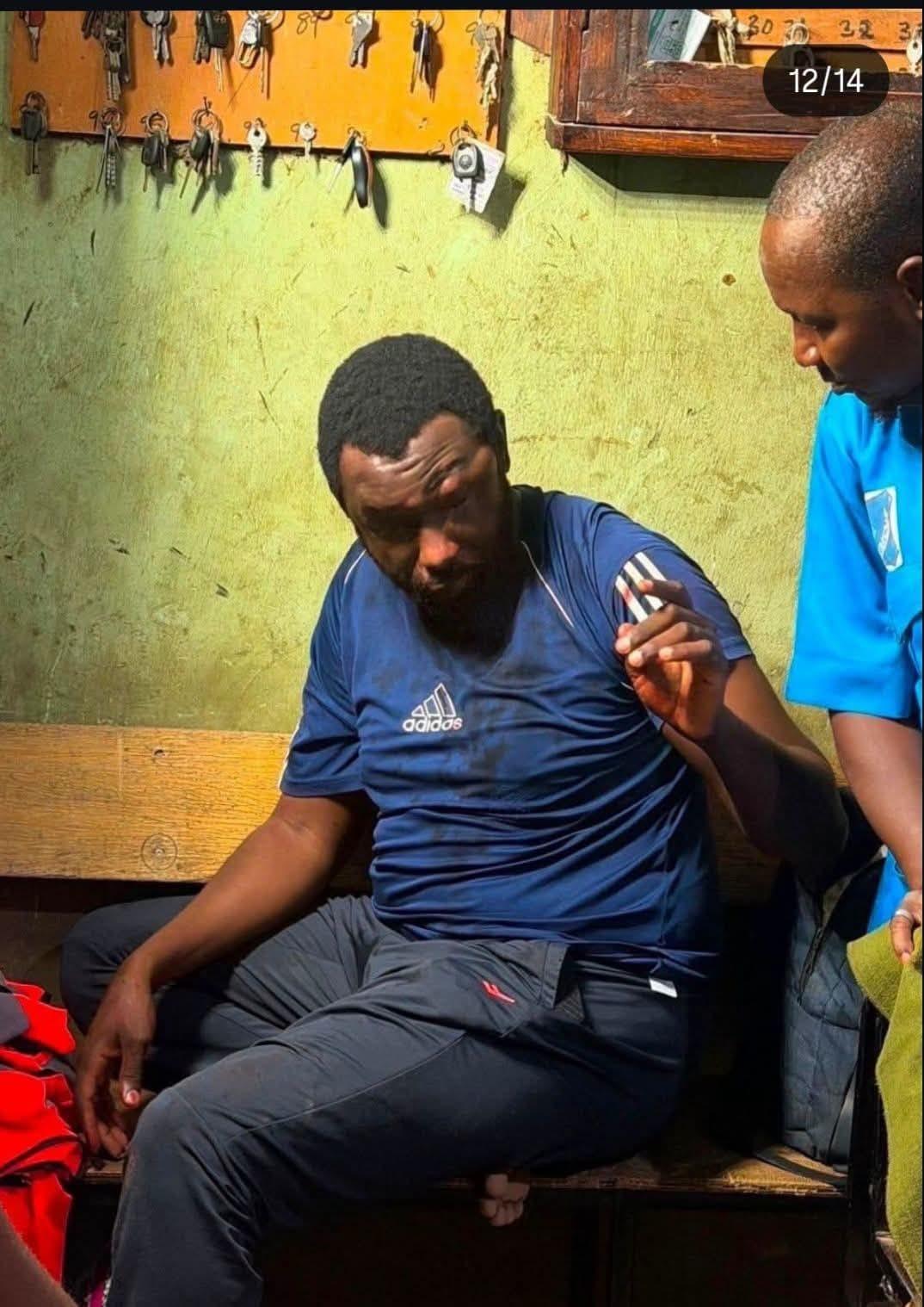An image from the alleged confrontation involving the lecturer and the student's husband.