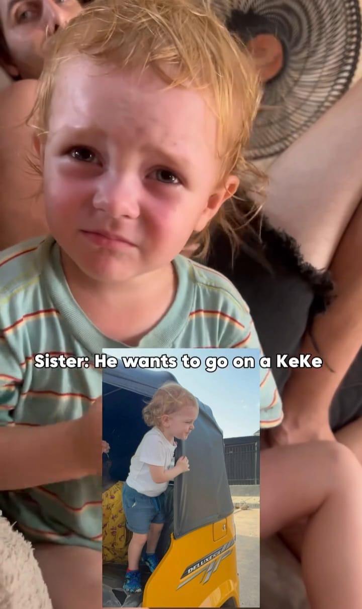 American Boy's Keke Napep Craving Sparks Tears in Nigeria