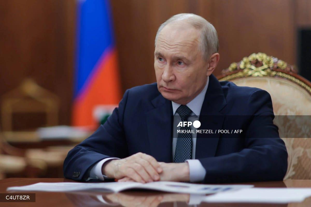 Russian President Vladimir Putin in a meeting with regional authorities in Moscow, captured on August 17, 2026.