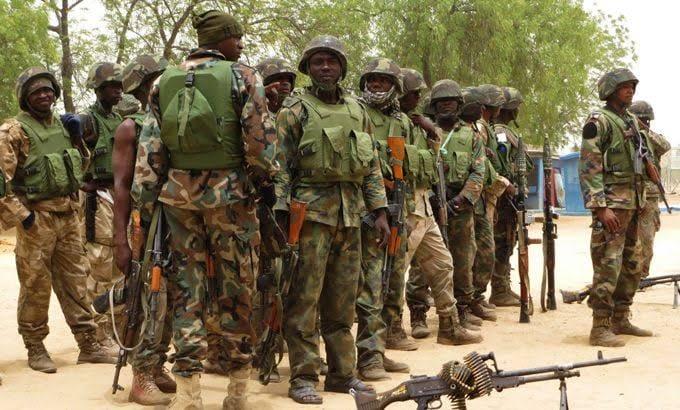 Armed Men Torch Patrol Vehicle at Oyo Army Base