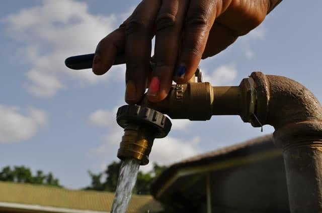 Water infrastructure components, symbolizing the challenges and ongoing efforts in Lagos State's water distribution network.