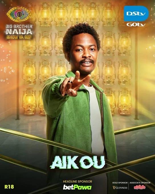 Aikou, whose real name is Amyr Yousufzai, has been tasked with carrying out secret missions in the Big Brother Naija house.