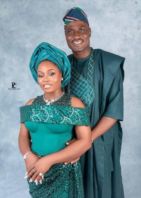 The bride, Aondo Kadoon Rita, on her traditional wedding day