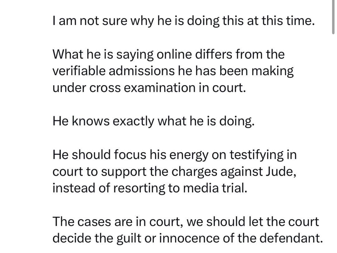 Jude hasn?t been convicted of any crime - Jude Okoye?s former lawyer, Inibehe Effiong knocks Peter Okoye over ?social media trial? of his brothers