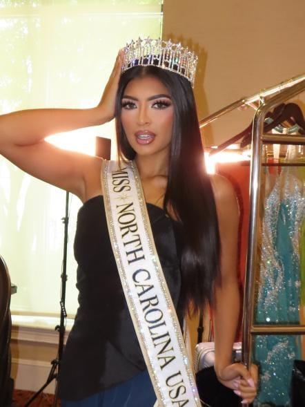 Brittany Boltinhouse in a photo shoot before her dethronement
