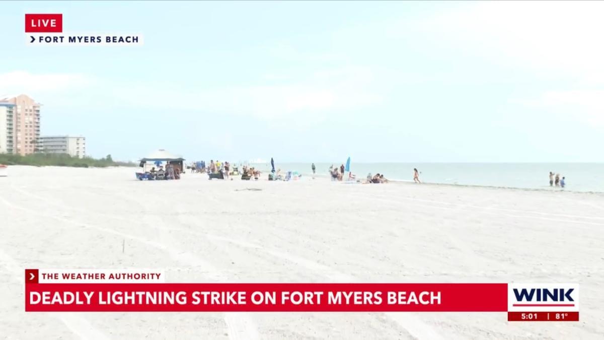Tragedy Strikes Florida Beach as Lightning Claims One Life