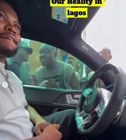 Lagos Thugs Harass Comedian Brain Jotter in Latest Incident of Street Extortion