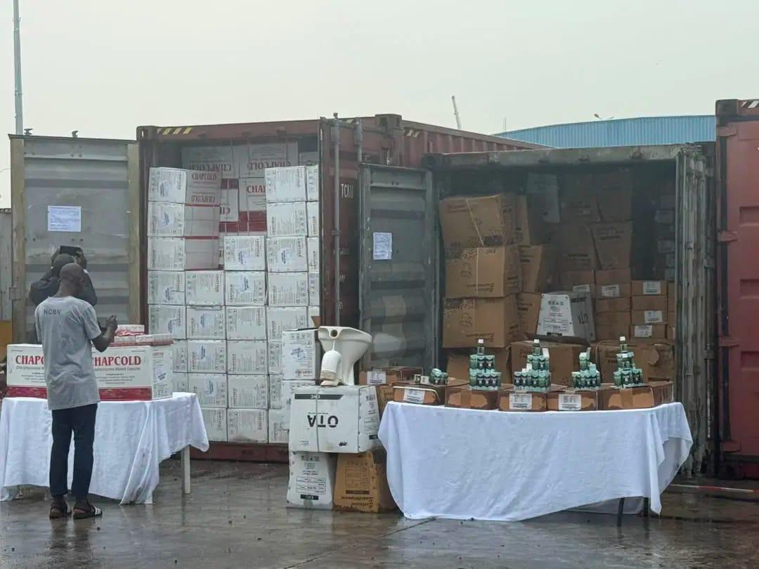 Nigeria Customs Uncovers Massive Drug Smuggling Ring Using Fake NAFDAC Registration