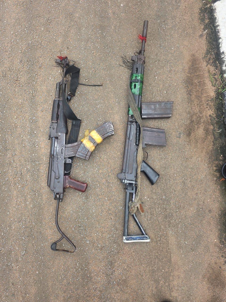 Suspected k!llers of soldier arrested as troops dismantle criminal syndicate, recover stolen weapons in interstate operation