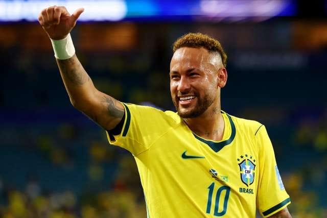 Neymar during the highly anticipated FIFA World Cup 2026 qualifier against Scotland.