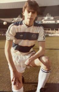 An image representing Queens Park Rangers, Mark Burke's former club before joining Hitchin Town.