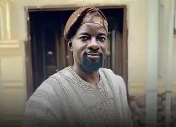 The late actor Tope Okemesi, a popular figure in the Yoruba film industry known for his energetic roles.