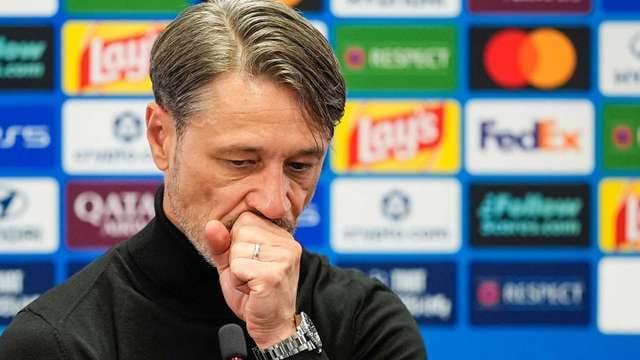 Niko Kovac, the head coach of Borussia Dortmund, seen on the sidelines.