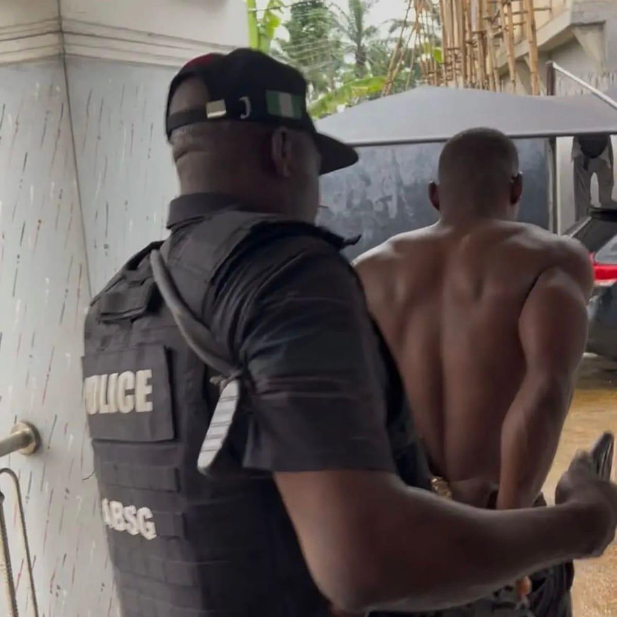 Update: Abia police arrest man caught on camera ass@ulting woman