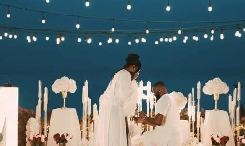 actress Omotola Jalade-Ekeinde daughter gets engaged to lover.