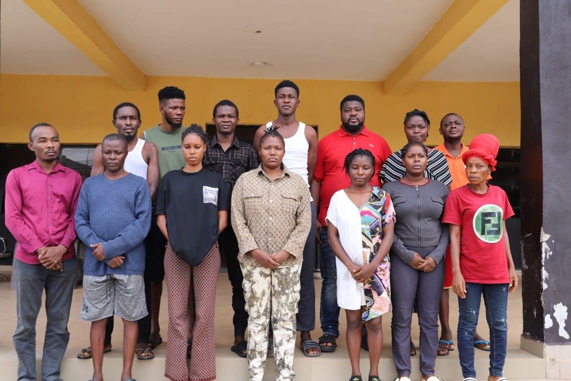 NIS officers on duty, committed to border security and combating irregular migration.