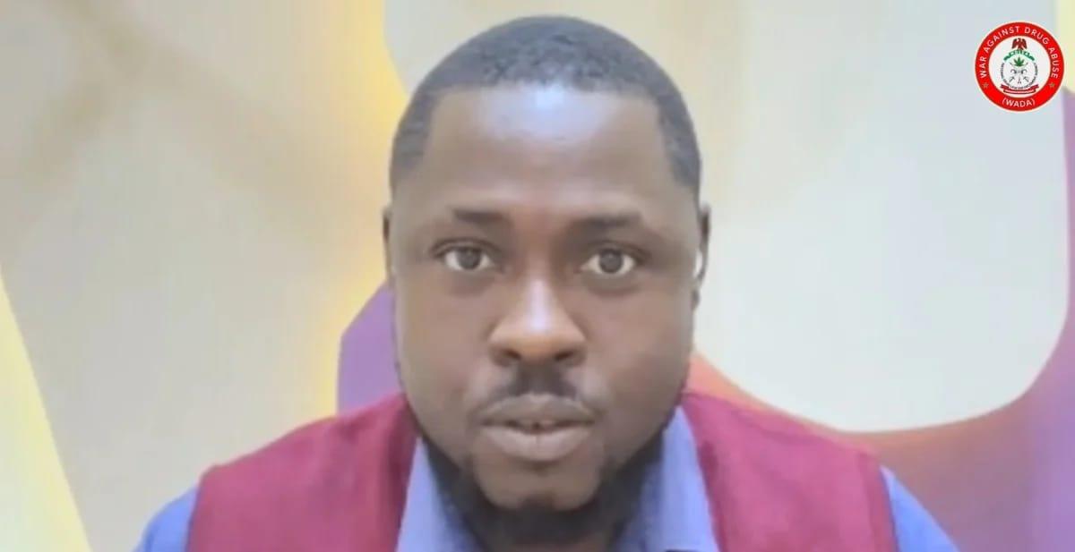 Abraham, a recovering drug addict, shares his personal story of addiction and recovery on NDLEA TV.
