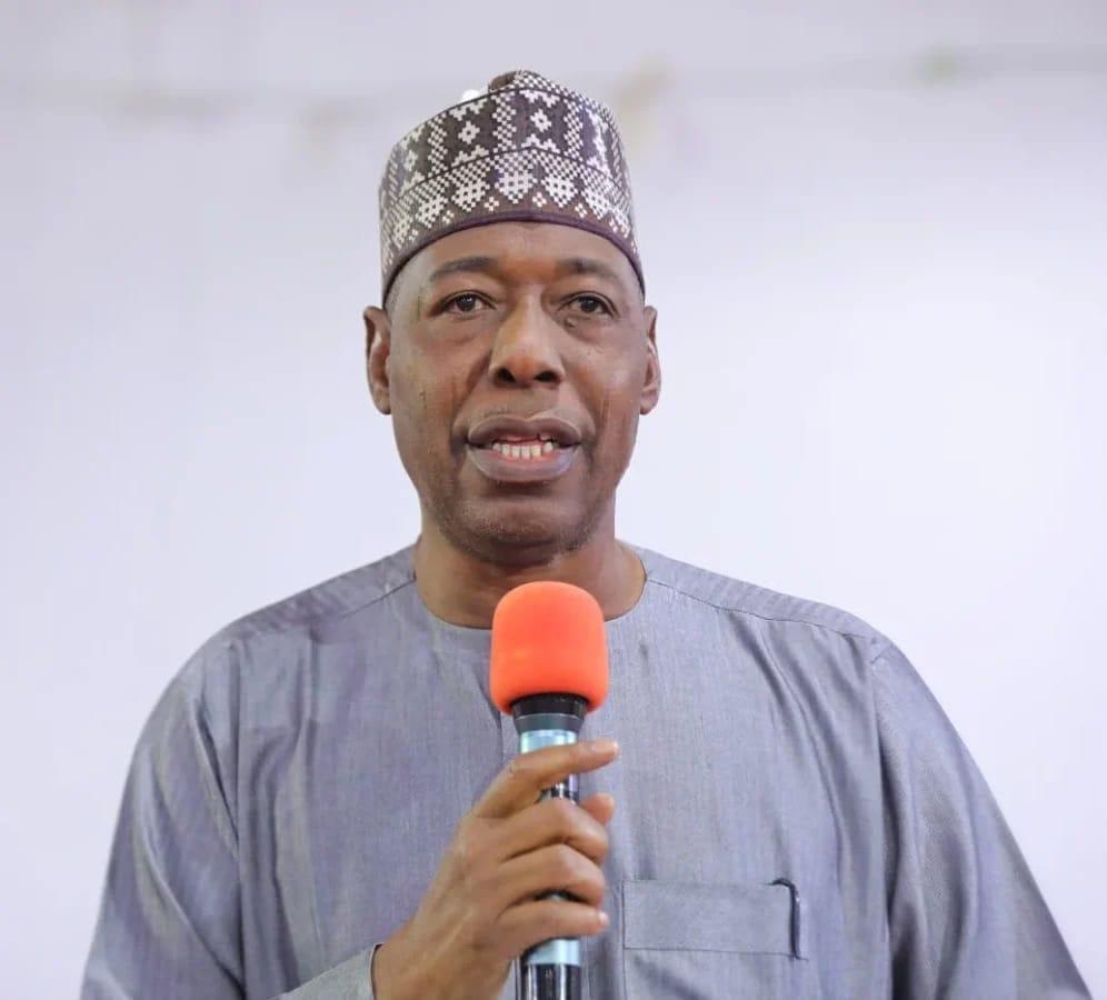 Borno State Governor, Babagana Zulum, who disclosed the theft of power line wires and the subsequent ban on scrap metal trade.
