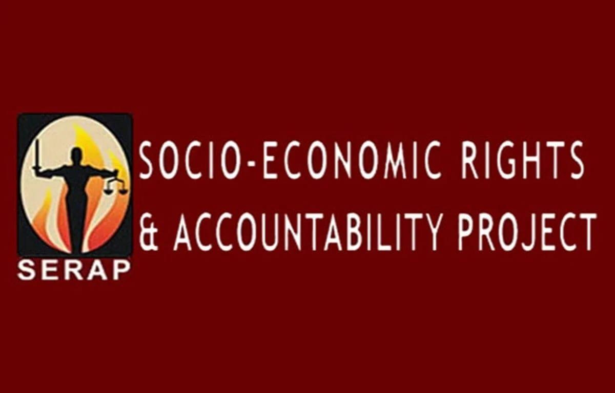 Logo of the Socio-Economic Rights and Accountability Project (SERAP).