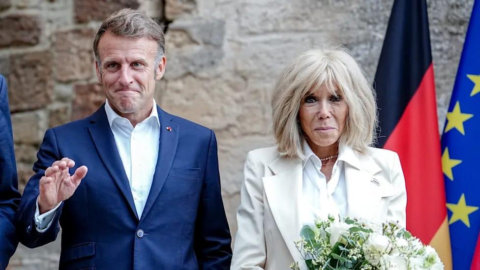 Brigitte Macron with her daughter, Tiphaine Auzière.