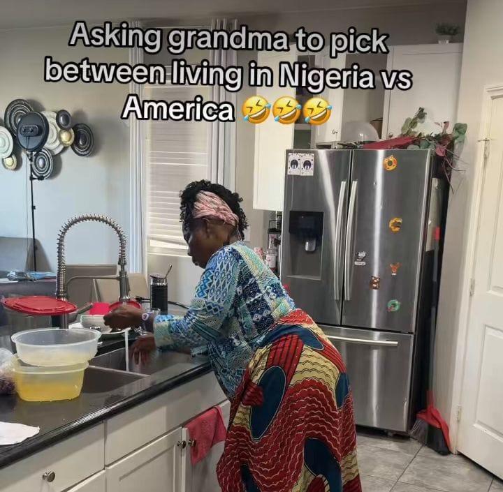 Elderly Igbo Woman in US Yearns for Life Back in Nigeria