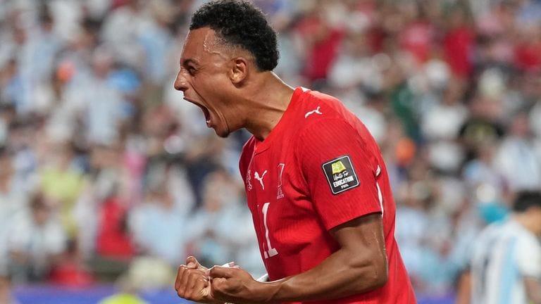 Dan Ndoye's crucial equalizer for Switzerland forced the World Cup quarter-final into extra time.