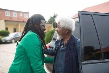 Professor Wole Soyinka, Nobel Laureate and literary giant.
