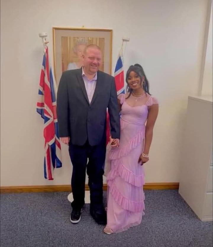 Beatrice Solomon, a Nigerian carer who moved to the UK in November 2023.