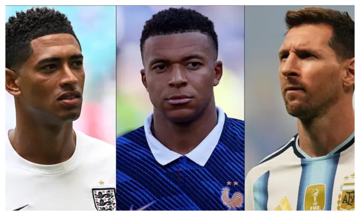 Prominent footballers vying for the World Cup Golden Ball award.