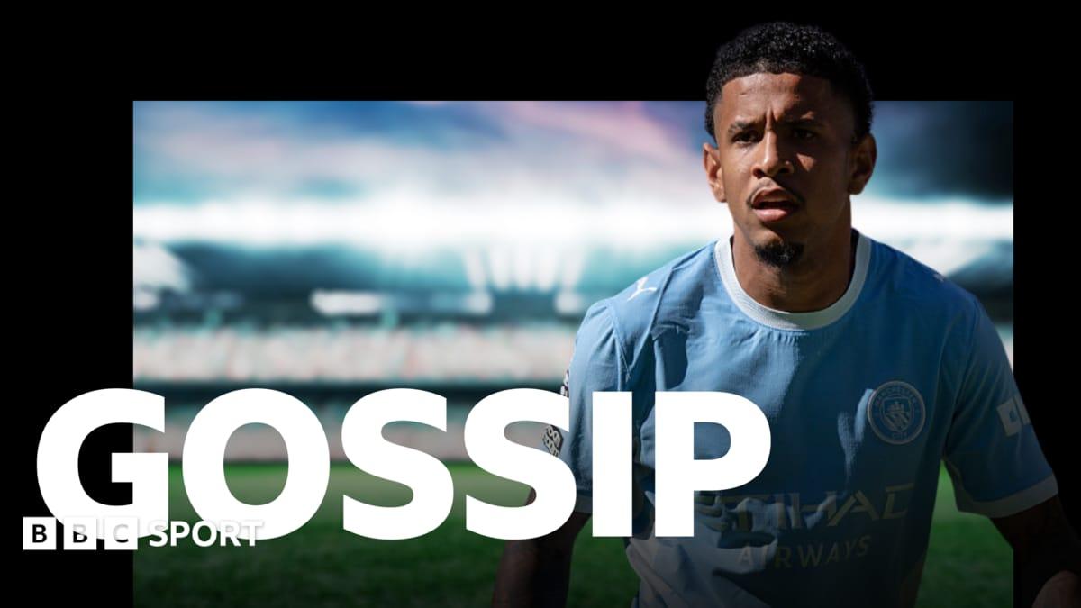 Savinho and the BBC Sport Gossip logo
