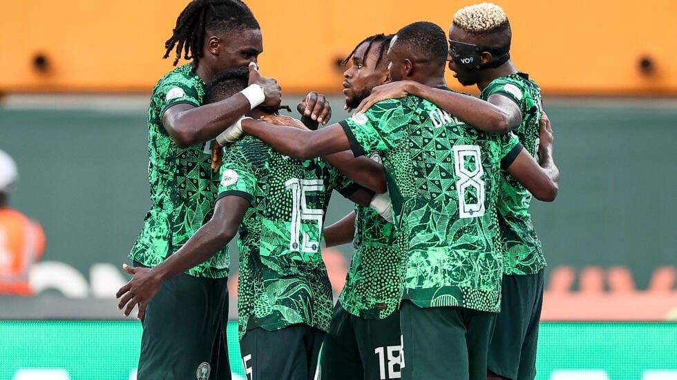 The Super Eagles in action, symbolizing Nigerian football